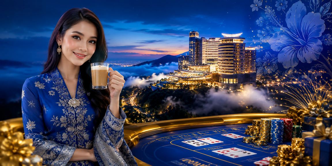 Pengguna fm200 di Genting Highlands menikmati baccarat secara bertanggungjawab dengan pakaian baju kurung