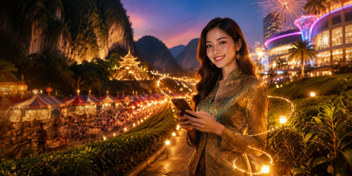 Pengguna fm200 Ipoh bermain kasino mudah alih menggunakan telefon pintar dalam gaya Melayu