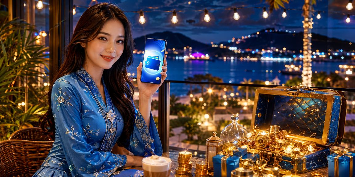 Pengguna dari Langkawi membuat deposit pertama di fm200 dengan berpakaian baju kurung